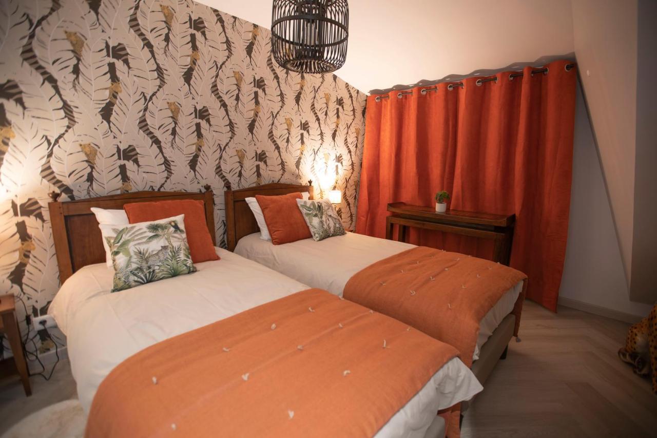 Chambre Jungle Dans Maison D'Hote "Le Petit Clouet"- Rochecorbon Esterno foto