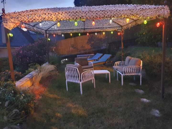 Chambre Jungle Dans Maison D'Hote "Le Petit Clouet"- Rochecorbon Esterno foto